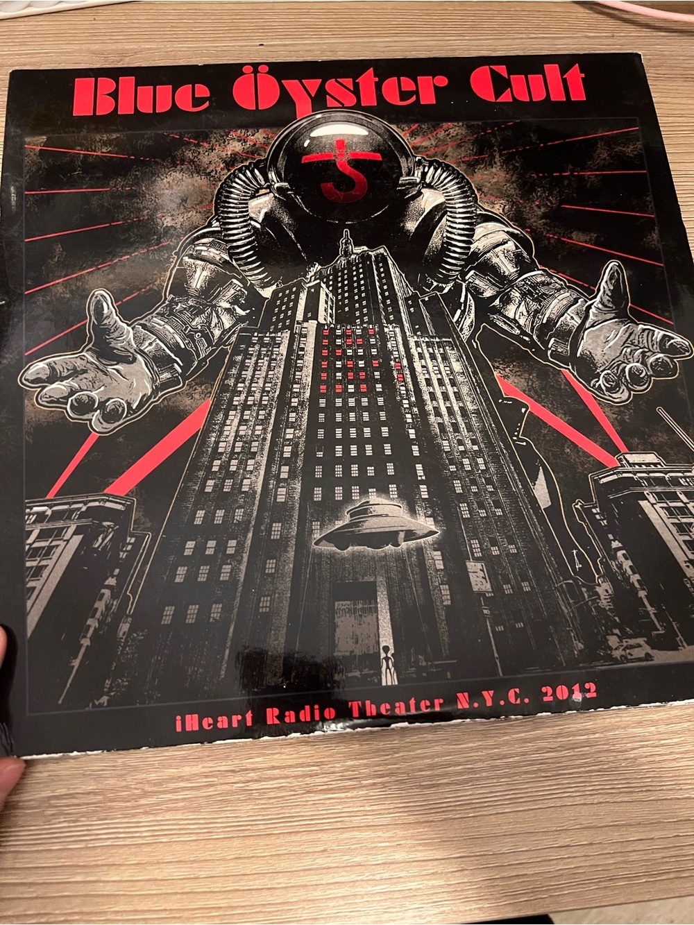 Blue Öyster Cult – iHeart Radio Theater N.Y.C. 2012 White Vinyl 2LP Record Set